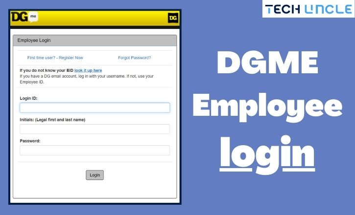 DGME employee login
