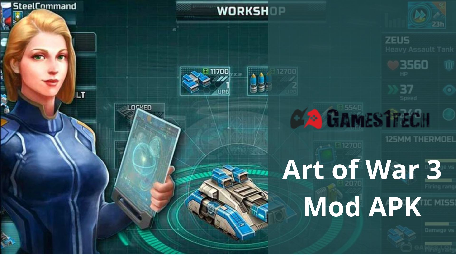 Art of War 3 Mod APK